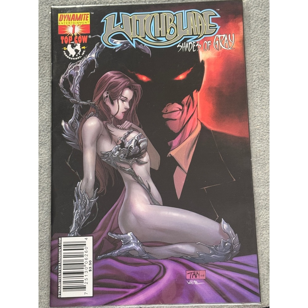 Witchblade Shades of Gray 1 Dynamite Top Cow Comic 2006 Billy Tan Cover Art
